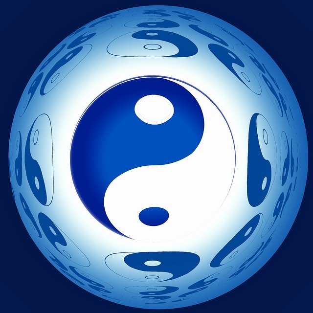 Free download Ball Yin Yang New -  free illustration to be edited with GIMP free online image editor