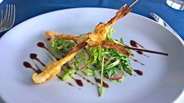 Free download Balsamic Vinegar Butterfly Prawns -  free photo or picture to be edited with GIMP online image editor