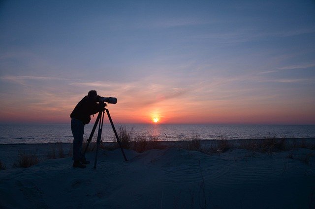 Free download Baltic Sea Sunset Photographer -  free photo or picture to be edited with GIMP online image editor