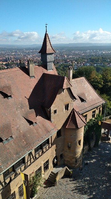 Free download Bamberg Altenburg Panorama -  free photo or picture to be edited with GIMP online image editor