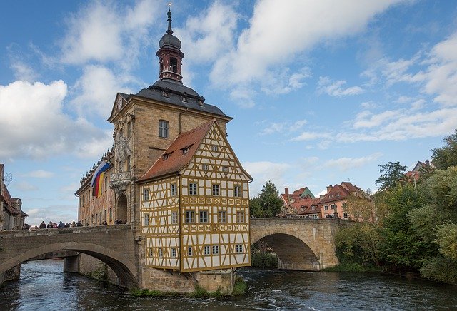 Free download Bamberg Town Hall Old -  free photo or picture to be edited with GIMP online image editor