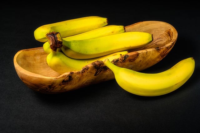 Free download banana bowl bunch edible fruit free picture to be edited with GIMP free online image editor