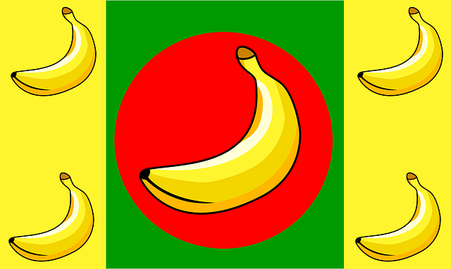 Free download Banana Republic Flags Yellow - Free vector graphic on Pixabay free illustration to be edited with GIMP free online image editor