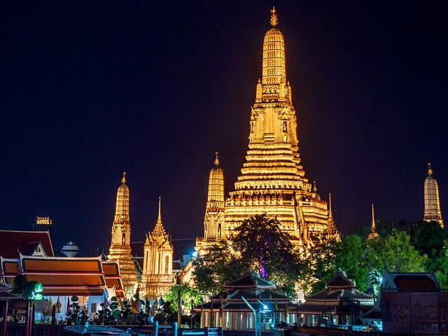 Free download bangkok thailand temple gold free picture to be edited with GIMP free online image editor