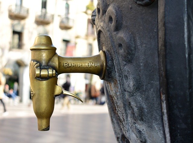 Free download Barcelona Fountain Architecture -  free photo or picture to be edited with GIMP online image editor