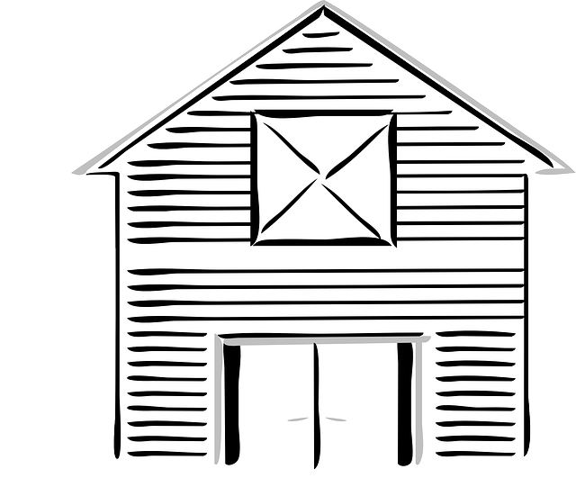 Free download Barn High White - Free vector graphic on Pixabay free illustration to be edited with GIMP free online image editor