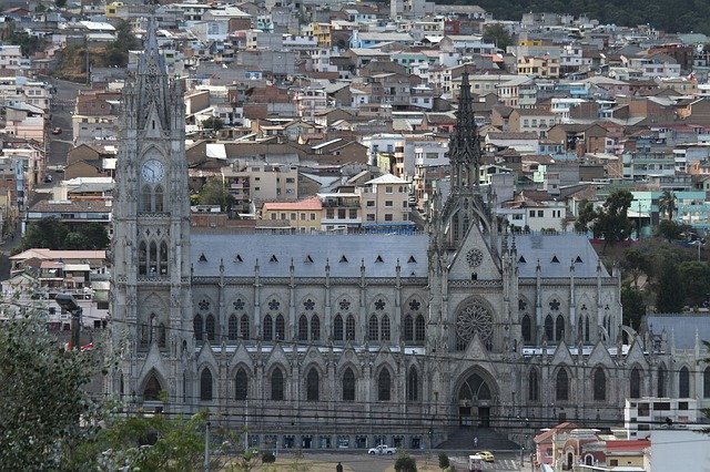 Free download Basilica Quito Ecuador -  free photo or picture to be edited with GIMP online image editor