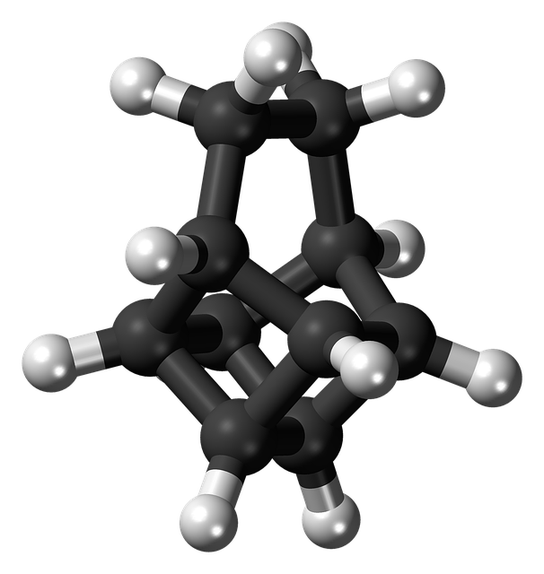 Free download Basketane Molecule Model -  free illustration to be edited with GIMP free online image editor