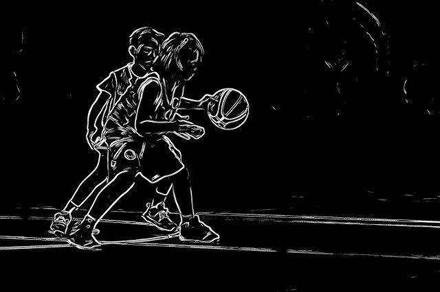 Free download Basketball Cartoon Boys -  free illustration to be edited with GIMP free online image editor