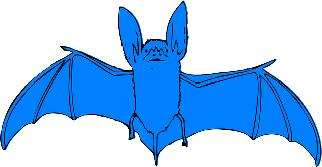 Free download Bat Blue Animal - Free vector graphic on Pixabay free illustration to be edited with GIMP free online image editor