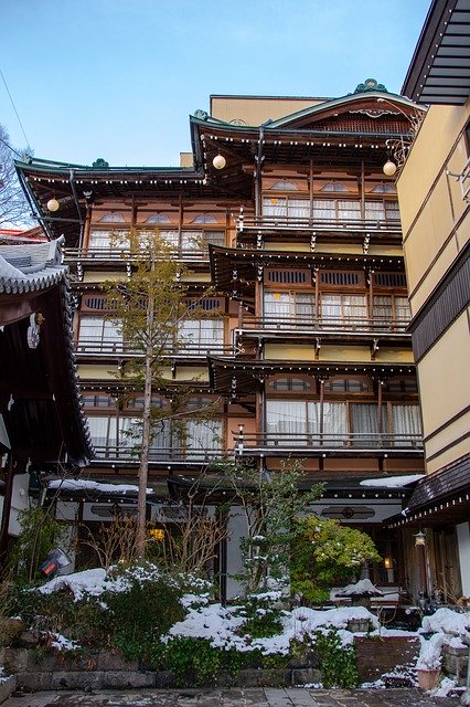 Free download Bath House Shibu Onsen Japan -  free photo or picture to be edited with GIMP online image editor