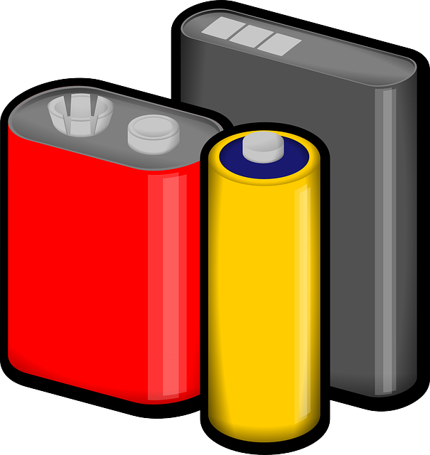 Free download Batteries Red Yellow - Free vector graphic on Pixabay free illustration to be edited with GIMP free online image editor