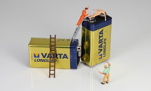 Free download battery energy miniature figures free picture to be edited with GIMP free online image editor