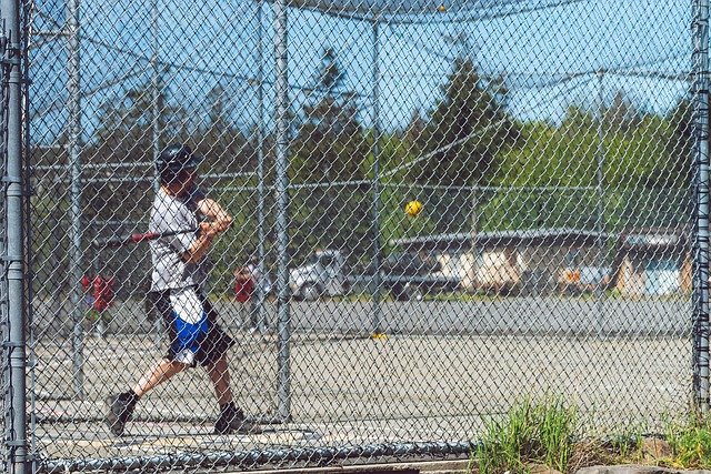 Free download Batting Cages Softball Baseball -  free photo or picture to be edited with GIMP online image editor