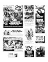 Free download Battle for the Planet of the Apes Ad Sheet free photo or picture to be edited with GIMP online image editor