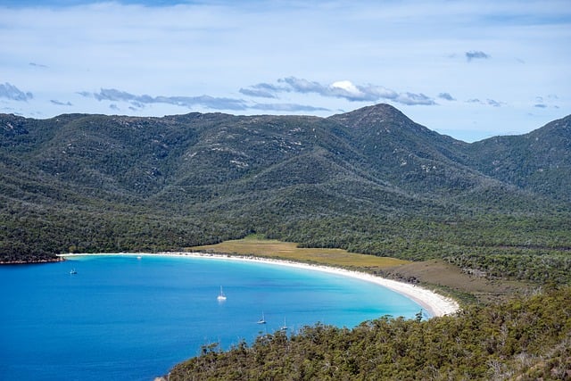 Free download bay beach wineglass bay sand free picture to be edited with GIMP free online image editor