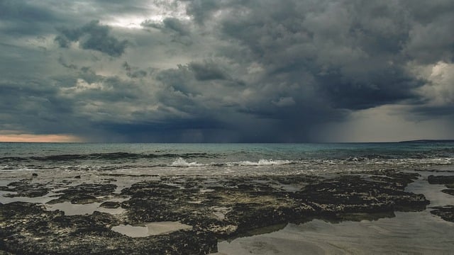 Free download beach ayia napa storm coast sea free picture to be edited with GIMP free online image editor