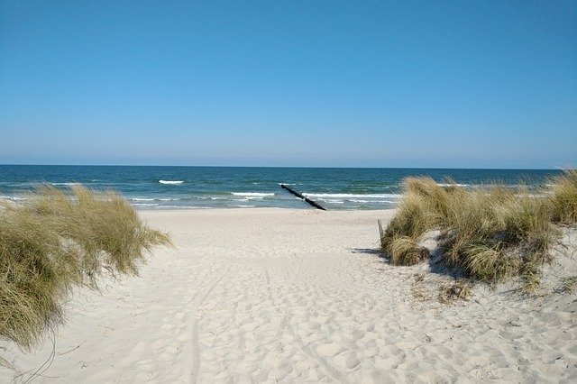 Free download Beach Baltic Sea Zingst -  free photo or picture to be edited with GIMP online image editor