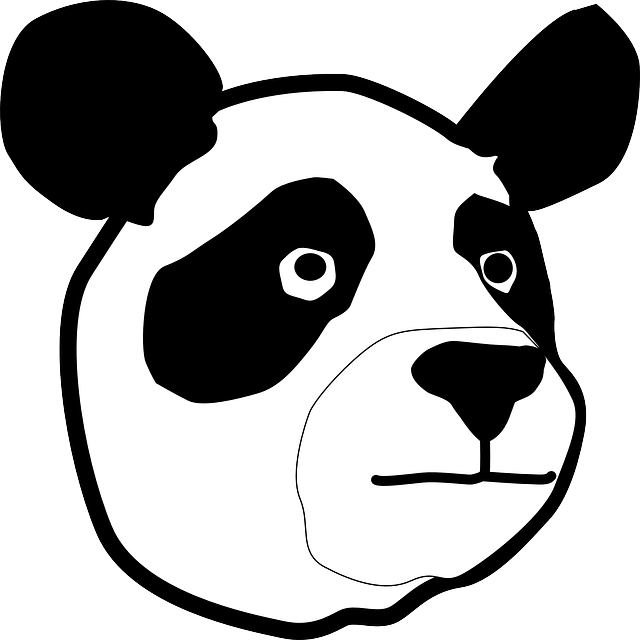 Free download Bear Panda Face - Free vector graphic on Pixabay free illustration to be edited with GIMP free online image editor