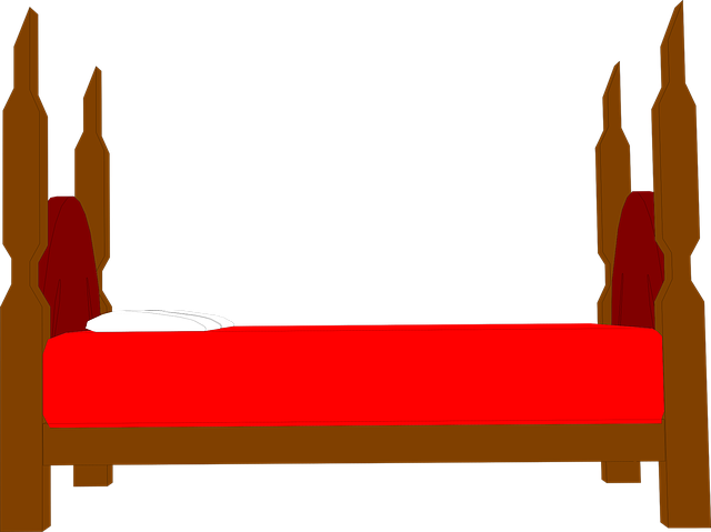 Free download Bed Cartoon Bedroom - Free vector graphic on Pixabay free illustration to be edited with GIMP free online image editor