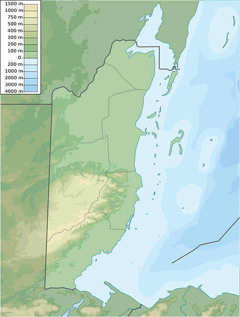 Free download Belize Map Physical - Free vector graphic on Pixabay free illustration to be edited with GIMP free online image editor