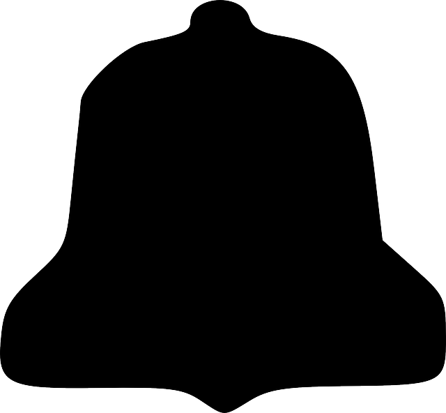 Free download Bell Silhouette Black - Free vector graphic on Pixabay free illustration to be edited with GIMP free online image editor