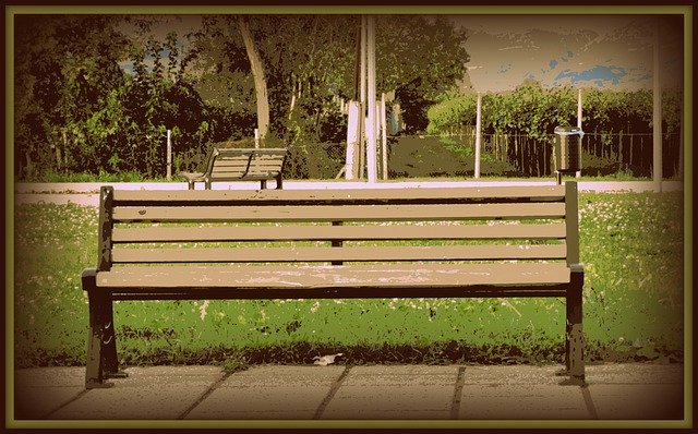 Free download Bench Garden -  free illustration to be edited with GIMP free online image editor