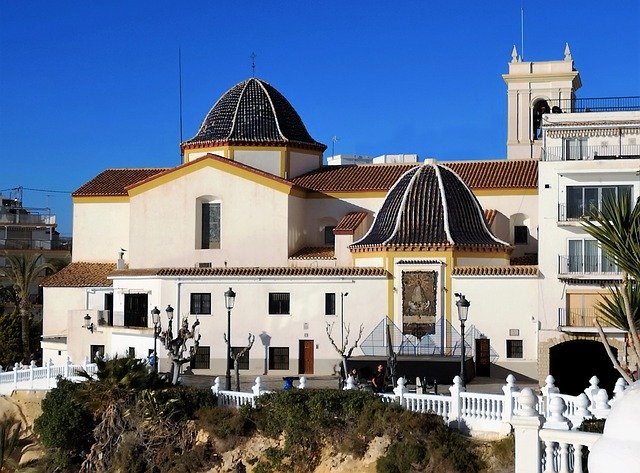 Free download Benidorm Spain Church Roofs -  free photo or picture to be edited with GIMP online image editor