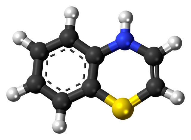 Free download Benzothiazine Chemistry Atoms -  free illustration to be edited with GIMP free online image editor