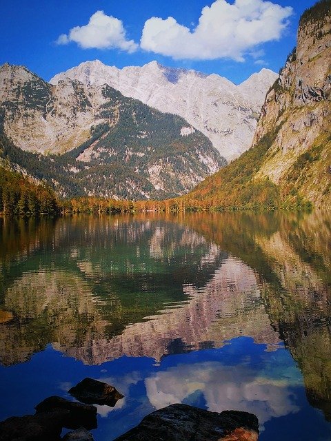 Kostenloser Download Berchtesgaden Königssee Oberer See - kostenloses Foto oder Bild zur Bearbeitung mit GIMP Online-Bildbearbeitung