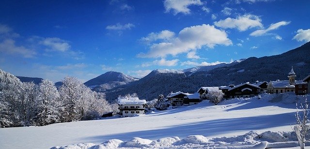 Free download Berchtesgaden Winter Holiday -  free photo or picture to be edited with GIMP online image editor