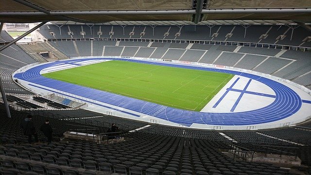 Free download Berlin Olympic Stadium -  free photo or picture to be edited with GIMP online image editor