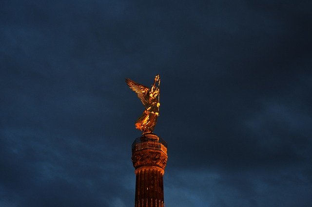 Free download Berlin Victory Column Europe -  free photo or picture to be edited with GIMP online image editor