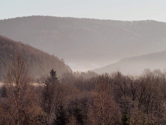 Free download Beskids Mountains The Fog -  free photo or picture to be edited with GIMP online image editor