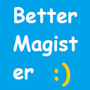 BetterMagister  screen for extension Chrome web store in OffiDocs Chromium