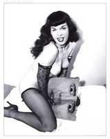 Free download Bettie Page Fringe Benefits free photo or picture to be edited with GIMP online image editor