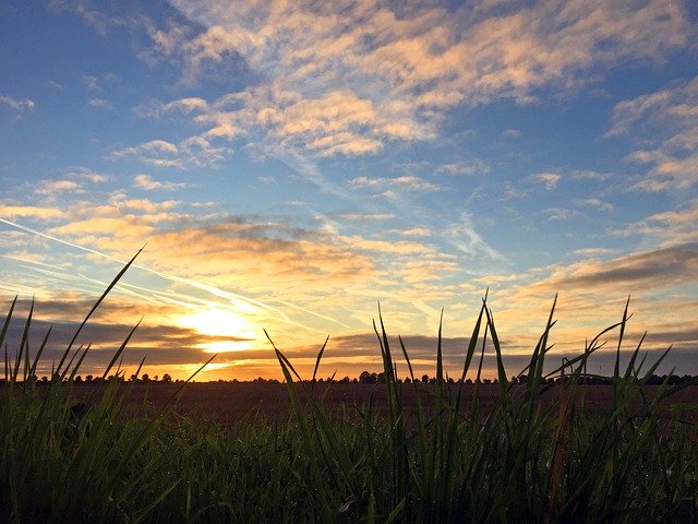 Free download Big Sky Landscape The Fens -  free photo or picture to be edited with GIMP online image editor