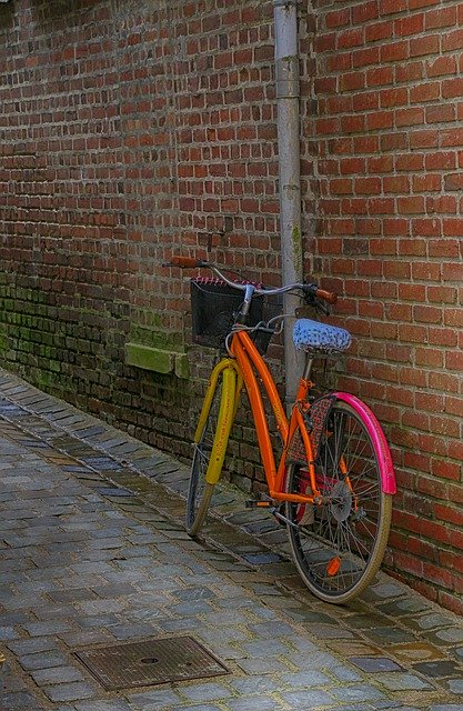 Free download Bike Multicolor Lane -  free photo or picture to be edited with GIMP online image editor