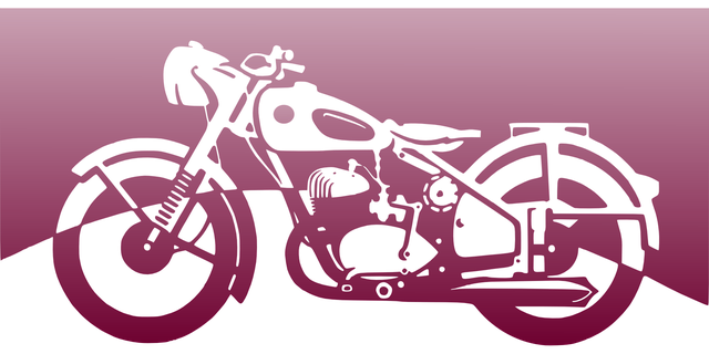 Free download Bike Pink Motorbike -  free illustration to be edited with GIMP free online image editor