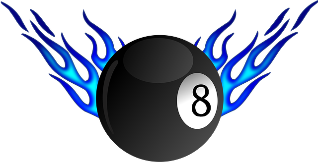 Free download Billiard Flame Ball -  free illustration to be edited with GIMP free online image editor