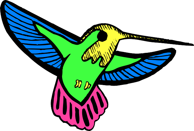 Free download Bird Wings Hummingbird - Free vector graphic on Pixabay free illustration to be edited with GIMP free online image editor