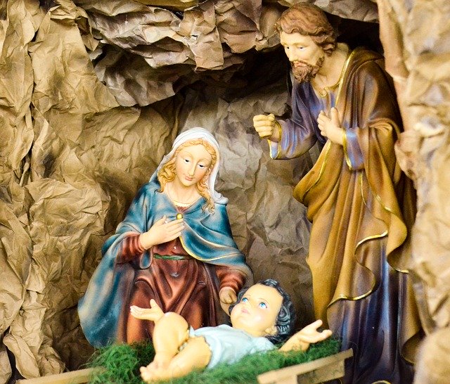 Free download Birth Jesus Manger The Holy Family -  free photo or picture to be edited with GIMP online image editor