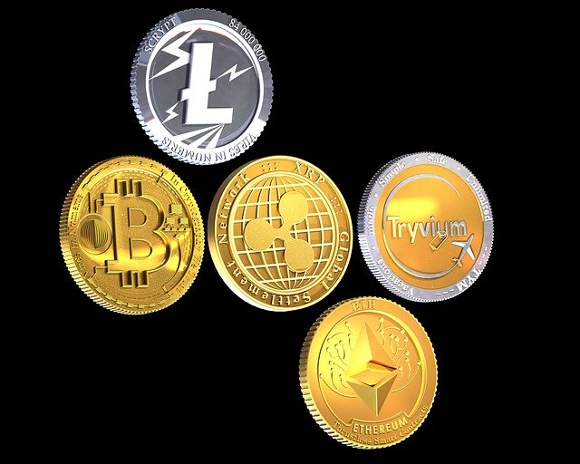 Free download Bitcoin Litecoin Money -  free illustration to be edited with GIMP free online image editor