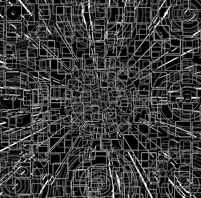 Free download Black Abstract Structure -  free illustration to be edited with GIMP free online image editor