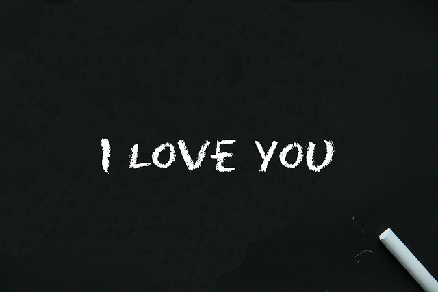 Free download blackboard chalk i love you sign free picture to be edited with GIMP free online image editor