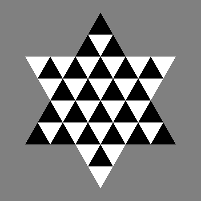 Free download Black Hexagram Triangle - Free vector graphic on Pixabay free illustration to be edited with GIMP free online image editor