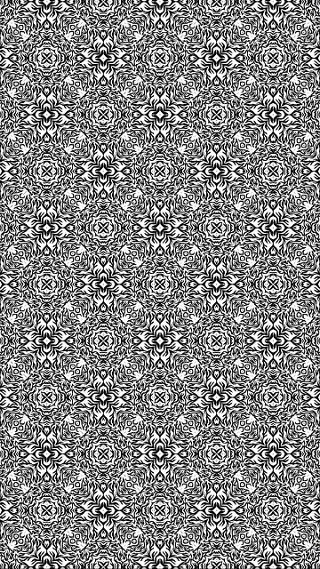 Free download Black White Geometric -  free illustration to be edited with GIMP free online image editor