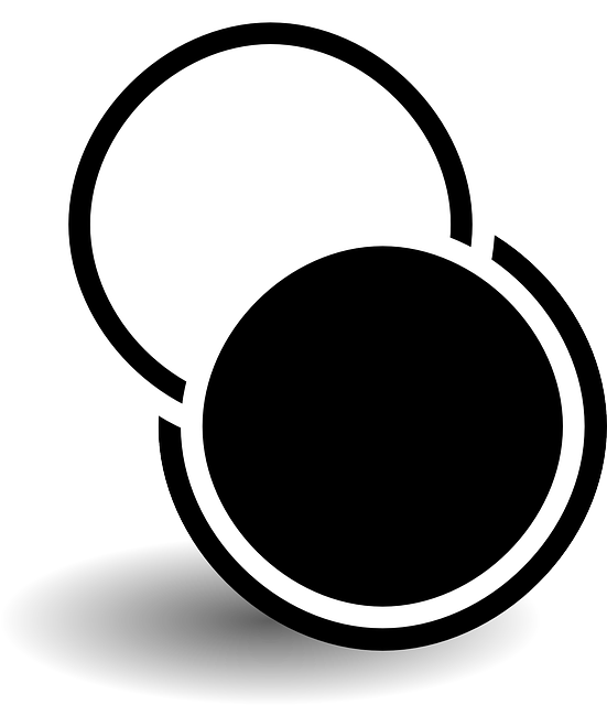 Free download Black White Round - Free vector graphic on Pixabay free illustration to be edited with GIMP free online image editor