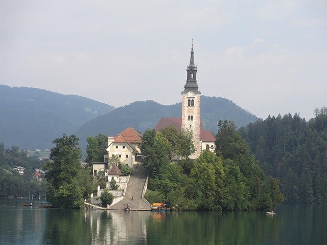 Free download Bled Yesterday Church -  free photo or picture to be edited with GIMP online image editor