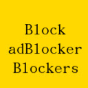 Block AdBlocker Blockers  screen for extension Chrome web store in OffiDocs Chromium